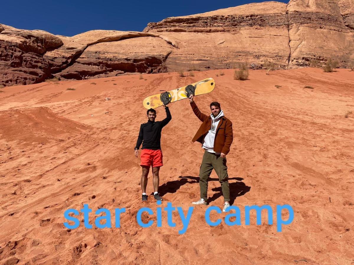 Star City Camp Wadirum Wadi Rum Zewnętrze zdjęcie